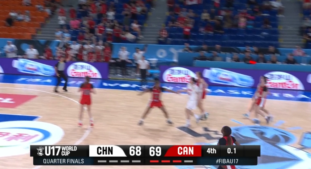 三分31中5,命中率16.1%:U17女篮外线失准1分惜败加拿大 三分31中5,命中率16.1%:U17女篮外线失准1分惜败加拿大