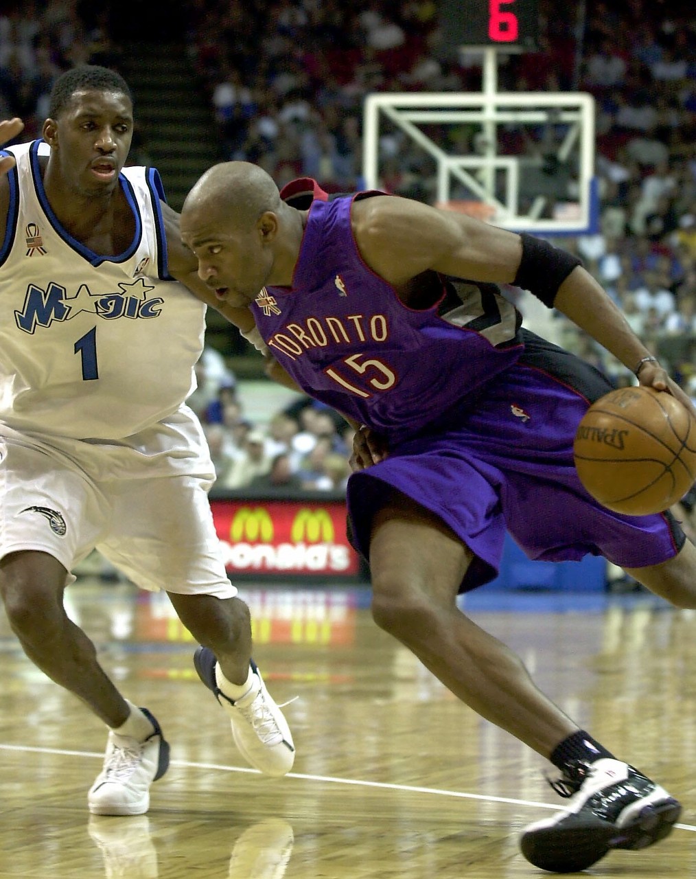 与现役球员组5首发谁的更强？卡特选与库里搭档后场 麦迪选坎宁安